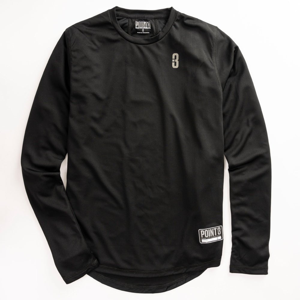 Fadeaway Long Sleeve Shooting Shirt - POINT 3 Basketball